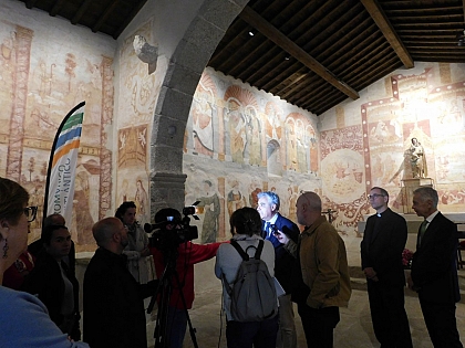 Románico Atlántico publishes a digital book about the restoration of the paintings of Muga de Sayago