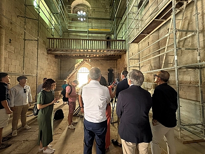Presentadas las obras de restauración de la iglesia de Santa María Magdalena
